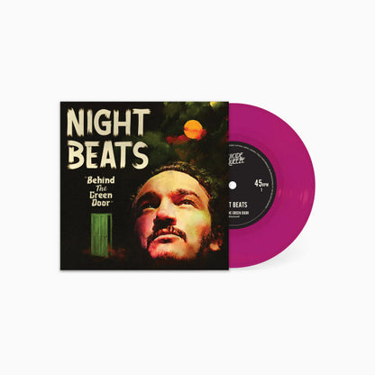 Night Beats : Behind The Green Door  (7", Ltd, Tra)