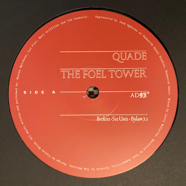 Quade – The Foel Tower (LP, AD 93, 2025) Image 3
