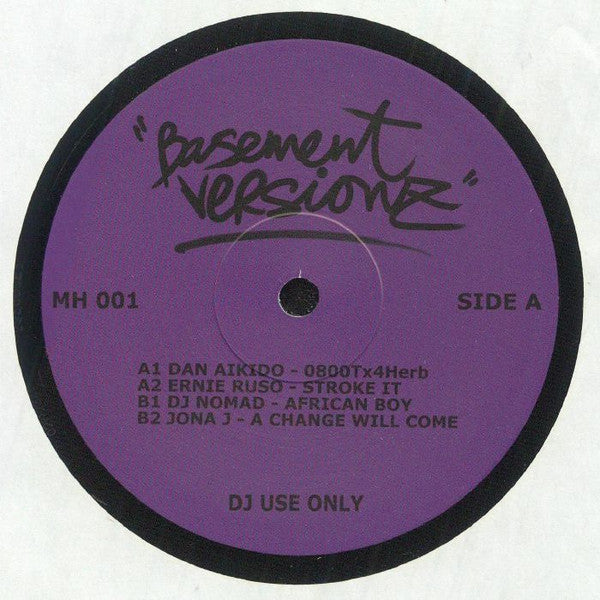 Various – Basement Versionz (12", Many Hands, 2025) Front Cover
