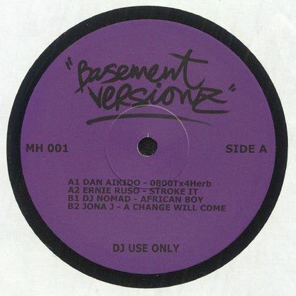 Various – Basement Versionz (12", Many Hands, 2025) Front Cover