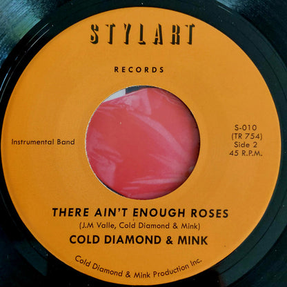 Thee Baby Cuffs Cold Diamond & Mink – There Ain't Enough Roses (7", Stylart Records, 2025) Image 3
