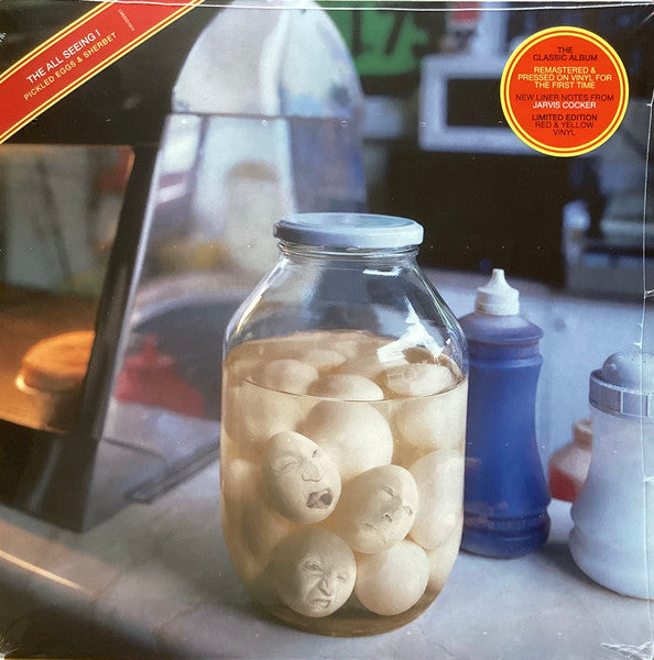 The All Seeing I – Pickled Eggs & Sherbet (LP+LP, Red+Yellow, London Records, 2025) Front Cover