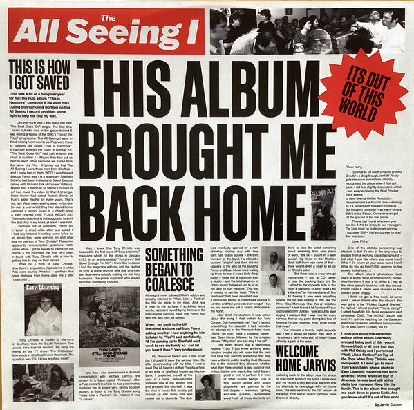 The All Seeing I – Pickled Eggs & Sherbet (LP+LP, Red+Yellow, London Records, 2025) Image 4