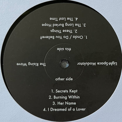 Light-Space Modulator – The Rising Wave (LP, AD 93, 2025) Back Cover