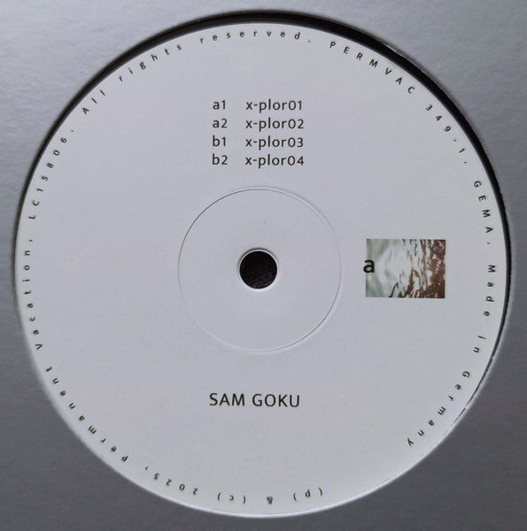 Sam Goku : Explorations (12", EP)