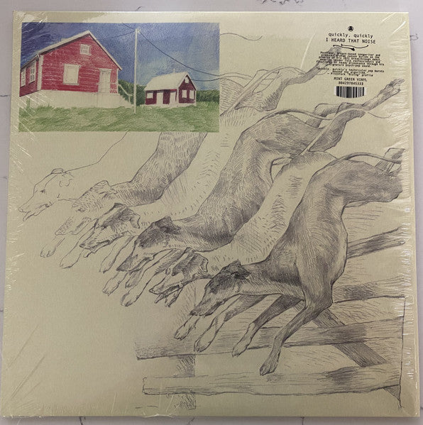 quickly, quickly – I Heard That Noise (LP, Mint Green, Ghostly International, 2025) Front Cover