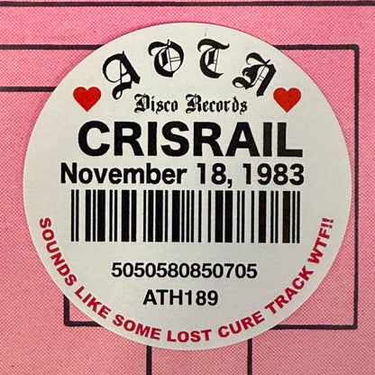 Crisrail – November 18, 1983 (7", Athens Of The North, 2025) Image 5