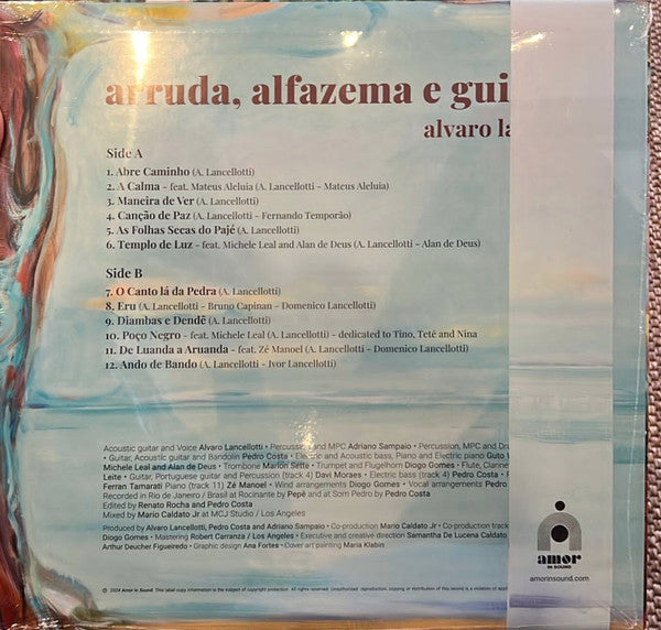 Álvaro Lancellotti : Arruda, Alfazema E Guiné (LP, Album)