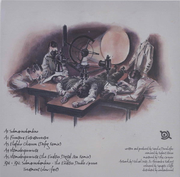 pdqb : The Psychonautic Adventures Of The 187 Year Old EDM Intolerance Survivor Gunnar Oliasson (12", EP, Cle)