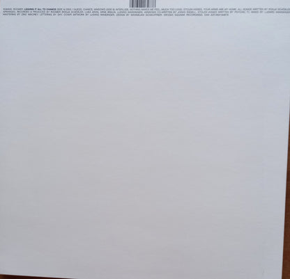 Roomer – Leaving It All To Chance (12", Squama, 2025) Back Cover