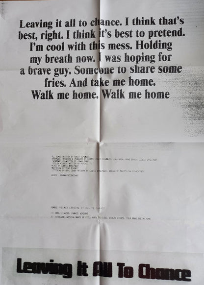 Roomer – Leaving It All To Chance (12", Squama, 2025) Image 4