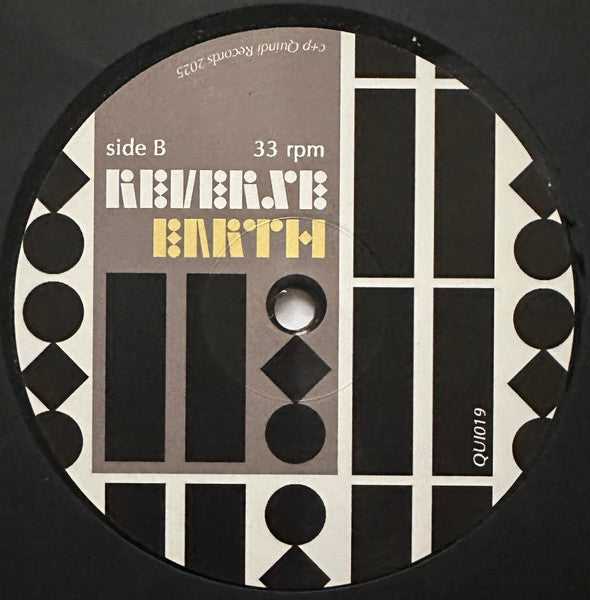 IE – Reverse Earth (LP, Quindi Records, 2025) Image 4