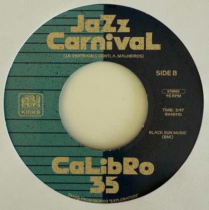 Calibro 35 : Discomania / Jazz Carnival (7", Ltd)