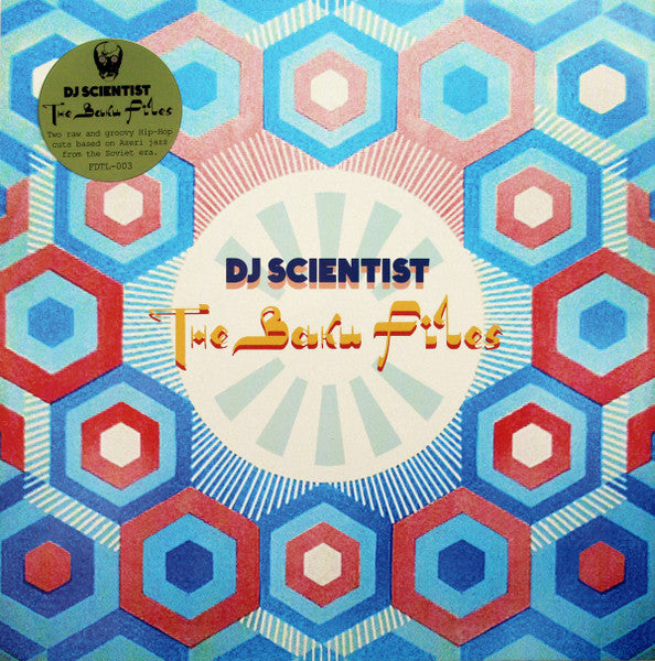 DJ Scientist – The Baku Files (7", Further Down The Line, 2025) Front Cover