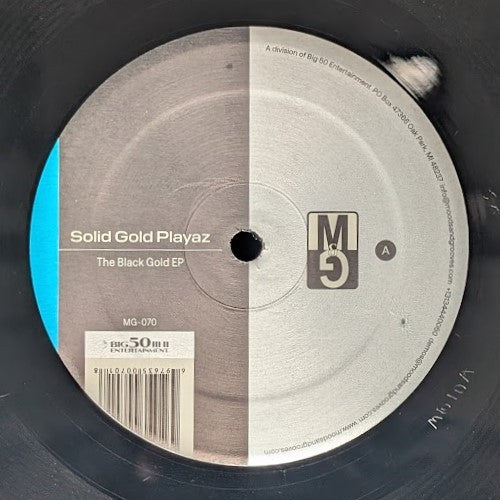 Solid Gold Playaz : The Black Gold EP (12", EP)