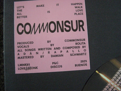 Commonsur – Commonsur EP (7", Lovemonk, 2025) Image 3