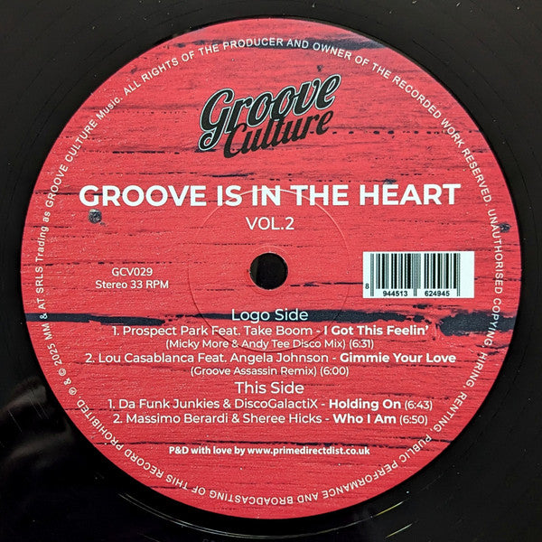 Various : Groove Is In The Heart Vol.2 (12")