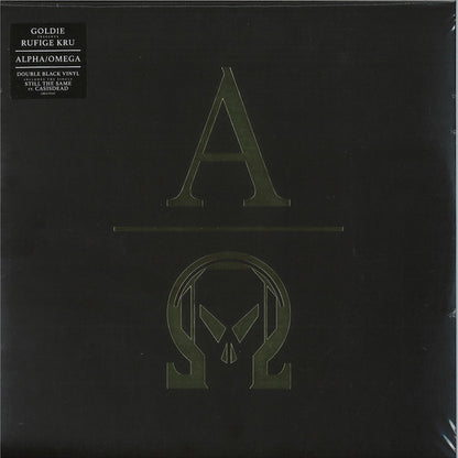 Goldie Rufige Kru – Alpha Omega (2xLP, London Records, 2025) Front Cover