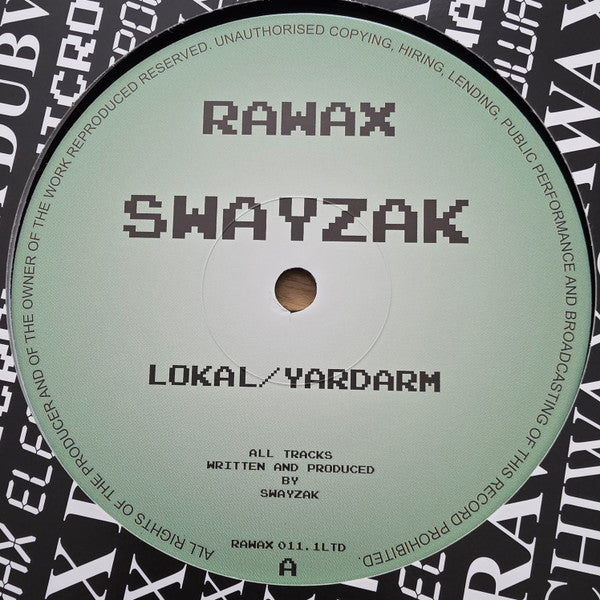 Swayzak : Lokal / Yardarm (12")
