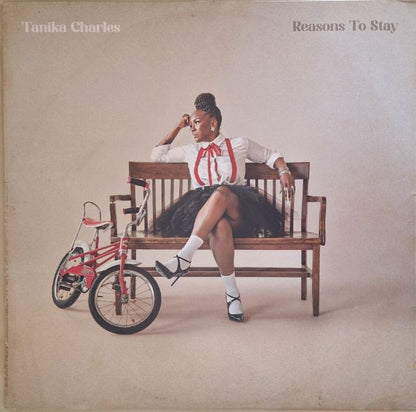 Tanika Charles – Reasons To Stay (LP, Clear, Record Kicks, 2025) Front Cover