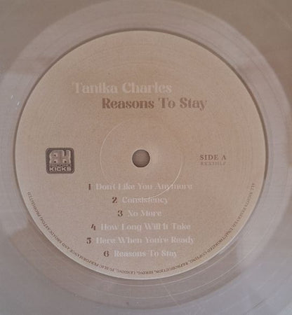 Tanika Charles – Reasons To Stay (LP, Clear, Record Kicks, 2025) Image 3