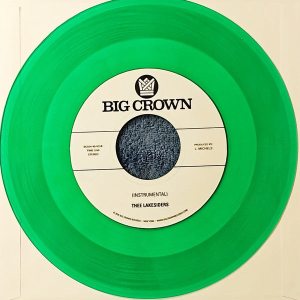 Thee Lakesiders – Parachute (7", Translucent Green, Big Crown Records, 2025) Image 5