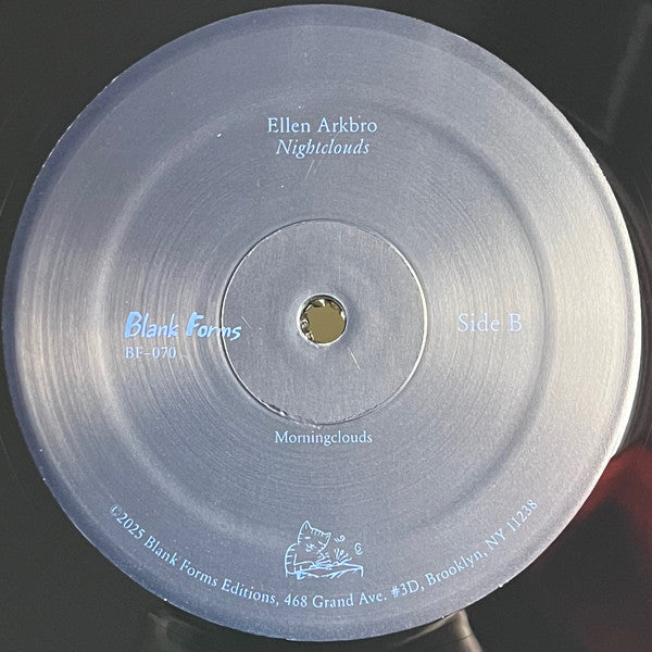 Ellen Arkbro – Nightclouds (LP, Blank Forms Editions, 2025) Image 4