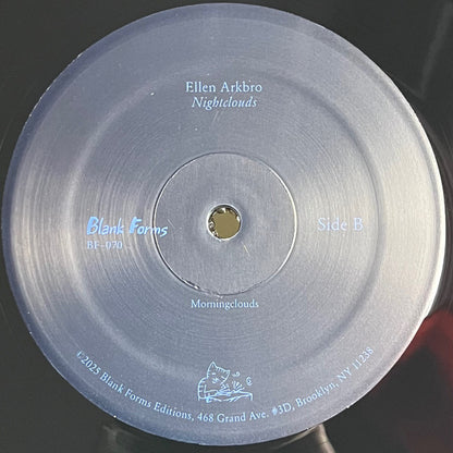 Ellen Arkbro – Nightclouds (LP, Blank Forms Editions, 2025) Image 4