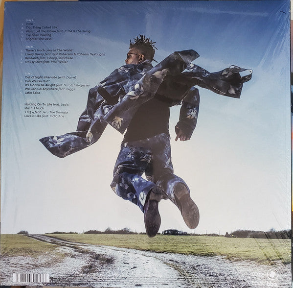 Omar – Brighter The Days (2xLP, BBE, 2025) Back Cover