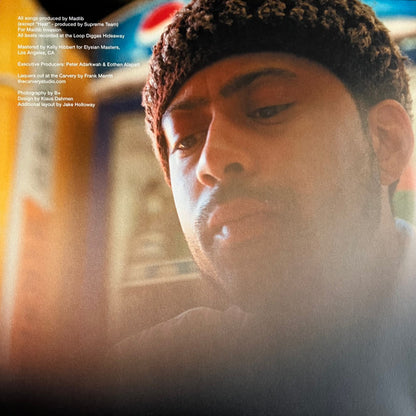 Madlib Beat Konducta – WLIB AM King of the Wigflip (2xLP, BBE Music, 2025) Back Cover
