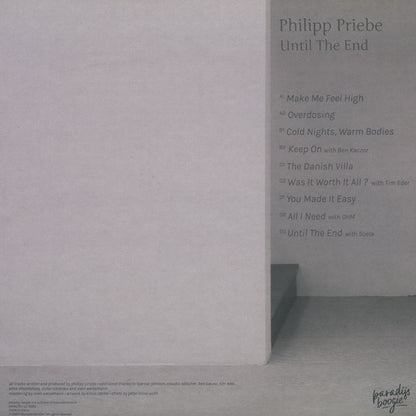 Philipp Priebe : Until The End (2x12", Album, 180)