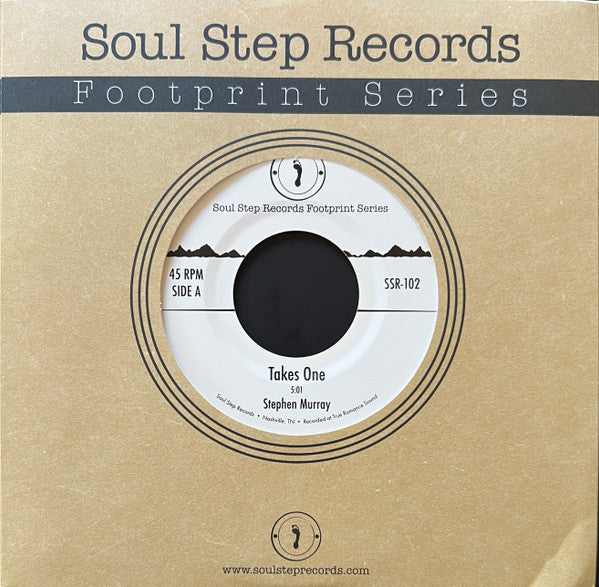 Stephen Murray – Takes One (7", Soul Step Records, 2025) Image 4