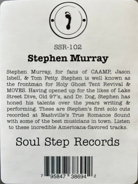 Stephen Murray – Takes One (7", Soul Step Records, 2025) Image 5
