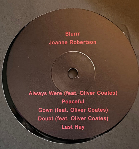 Joanne Robertson – Blurrr (LP, AD 93, 2025) Image 3