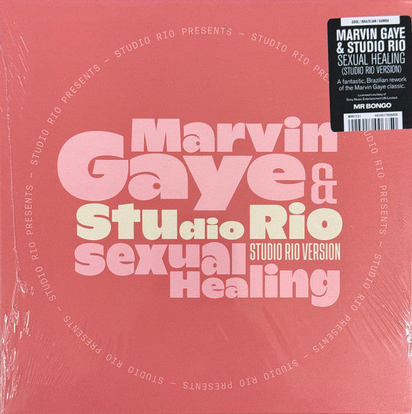 Marvin Gaye & Studio Rio : Sexual Healing (Studio Rio Version) (7", Single)