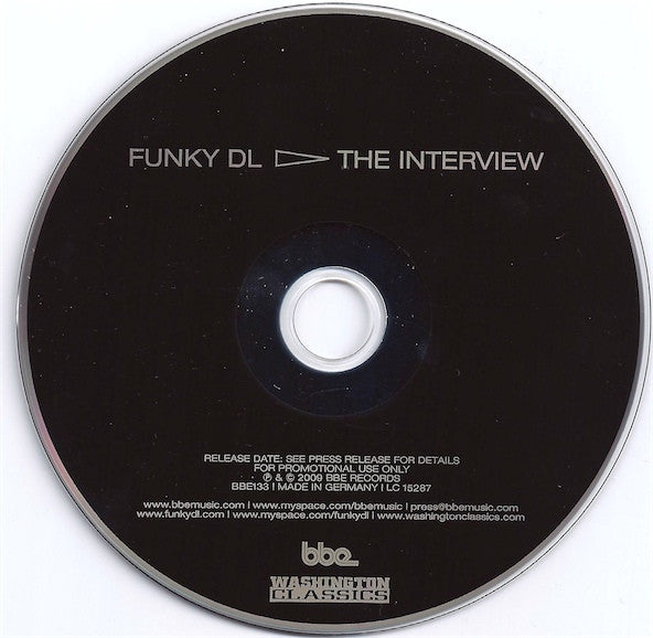 Funky DL : The Interview (CD, Album, Promo)