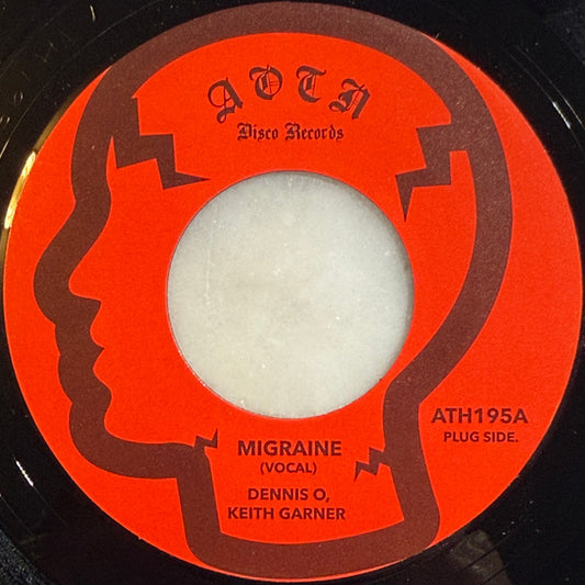 Dennis O, Keith Garner* : Migraine (7", Single, Ltd)