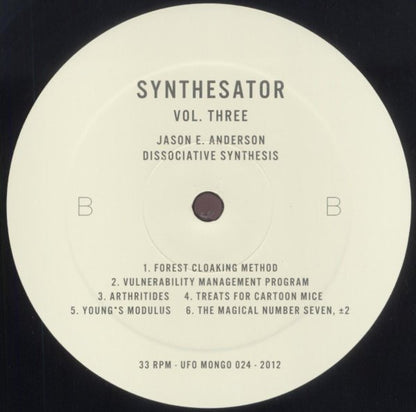 Matt Carlson / Jason E. Anderson : Dissociative Synthesis (LP, Ltd)