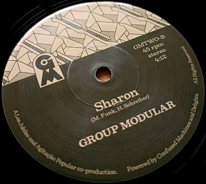 Group Modular : Hecker / Sharon (7", Ltd)