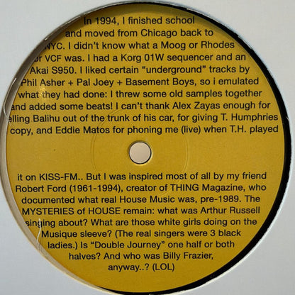 Daniel Wang : Aphroasiatechnubian (12", RE)