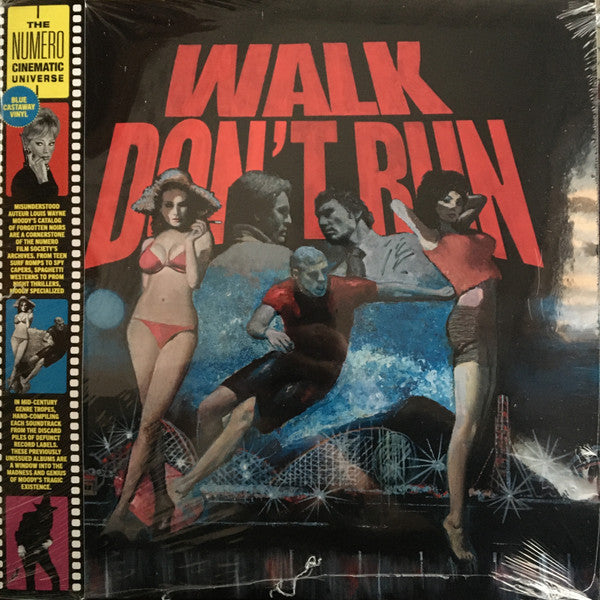 Various : Louis Wayne Moody Presents: Walk Don't Run (LP, Comp, Blu)