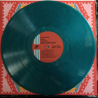 Various : Louis Wayne Moody Presents: Walk Don't Run (LP, Comp, Blu)