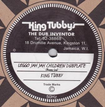 Barry Brown / King Tubby : Let Go Jah Jah Children / Leggo Jah Jah Children Dubplate (10")