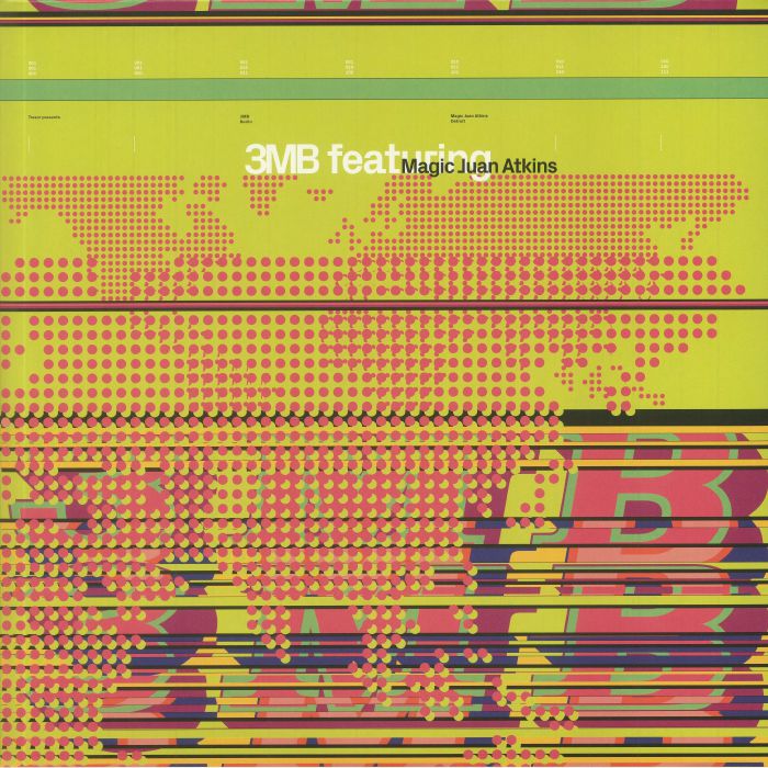 3MB Feat. Magic Juan Atkins – 3MB Feat. Magic Juan Atkins (2xLP, Tresor, 2021) front cover