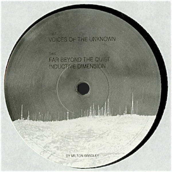Milton Bradley – Voices Of The Unknown (12", Do Not Resist The Beat!, 2012) Back Cover