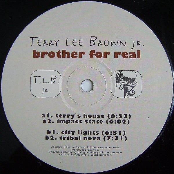 Terry Lee Brown Jr. : Brother For Real (2xLP, Album)