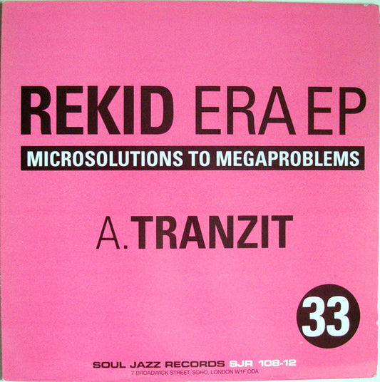 REKID : Era EP (12", EP)