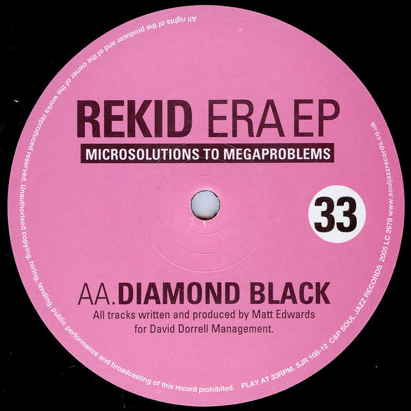 REKID : Era EP (12", EP)