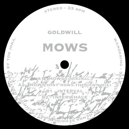 Goldwill : Mows (12", Ltd)