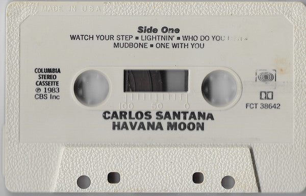 Carlos Santana : Havana Moon (Cass)